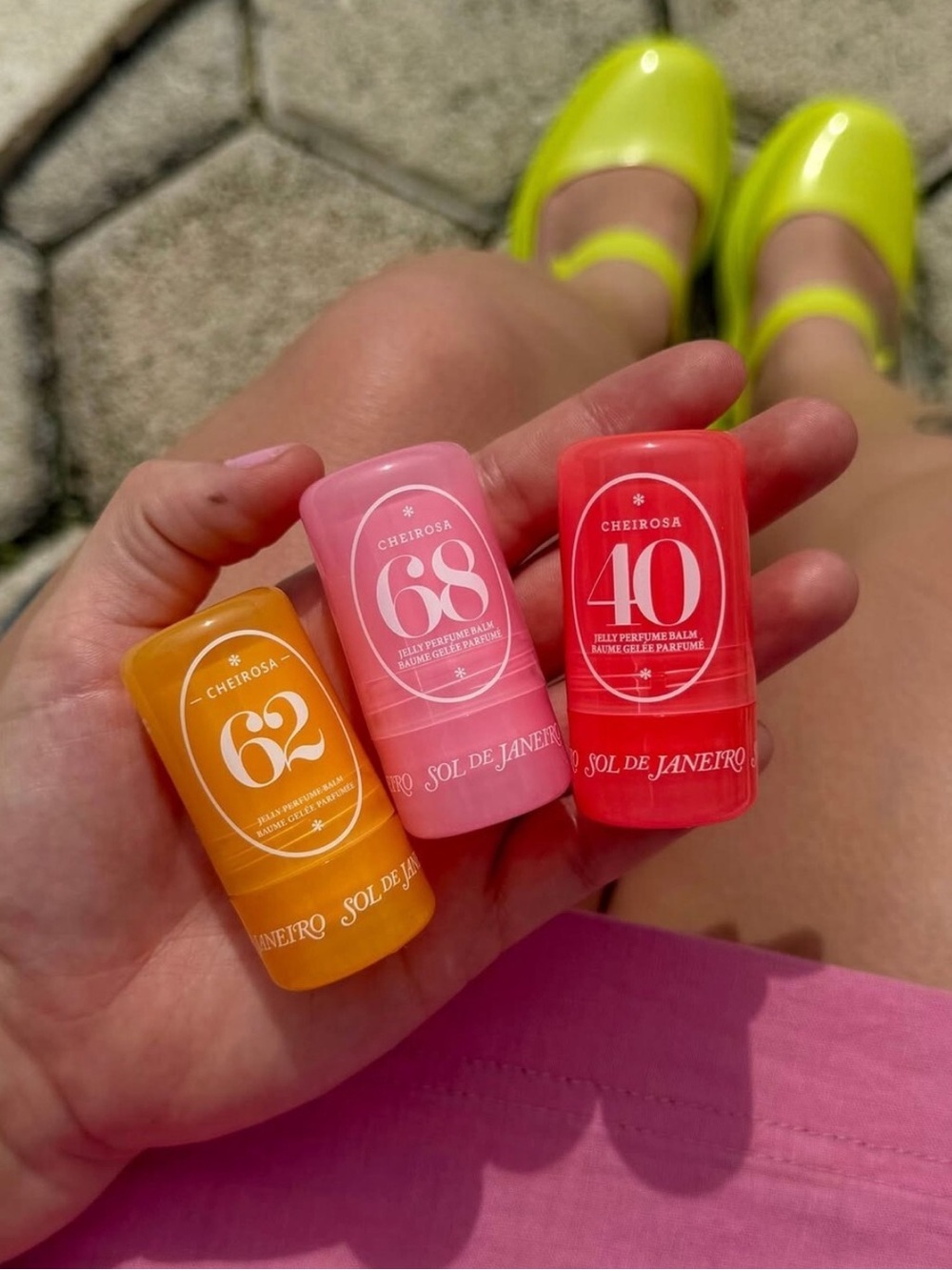 Sol de Janeiro Cheirosa 62, 40& 68 Trio Jelly Perfume Balms